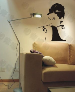 Audrey Hepburn Decal