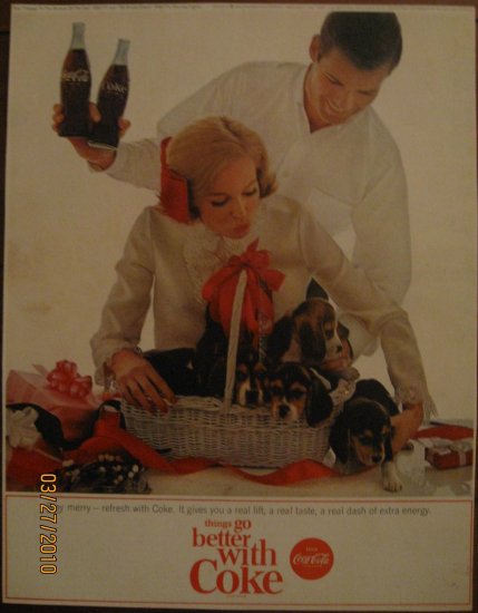 Coca-Cola 1964 Authentic Print Ad
