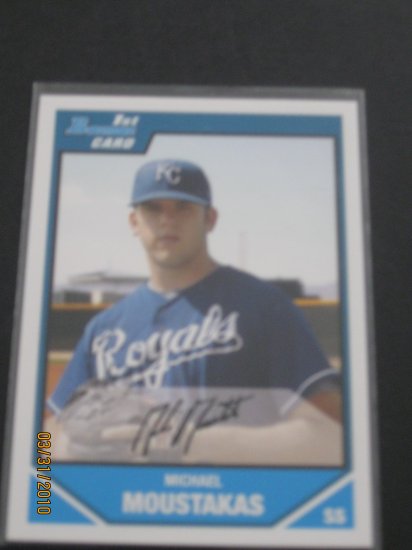 2007 Bowman #BDPP53 Mike Moustakas NM/MT
