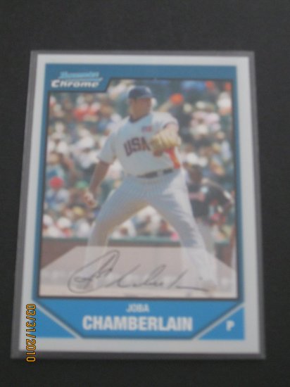 2007 Bowman Chrome #BDPP71 Joba Chamberlain NM/MT