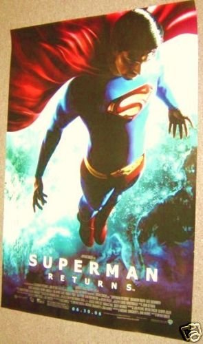 SUPERMAN Returns DOUBLE SIDE Movie POSTER Brandon Routh