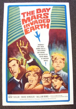 DAY MARS INVADED EARTH Poster MARIE WINDSOR Kent Taylor