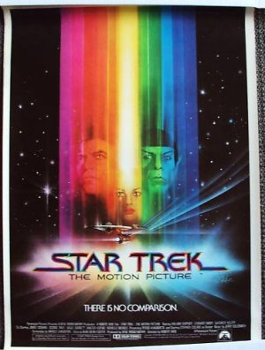STAR TREK The MOTION Picture Rare SIZE Paramount POSTER