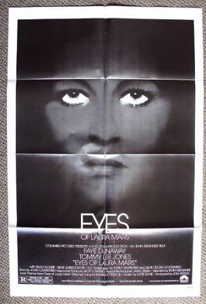 FAYE DUNAWAY Original EYES OF LAURA MARS 1-Sheet POSTER