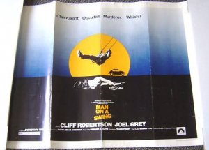 MAN ON A SWING Orig 1/2 Sheet Poster CLIFF ROBERTON 74