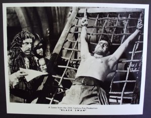 TYRONE POWER The BLACK SWAN Photo LAIRD CREGAR torture