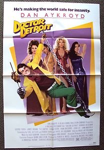 Doctor Detroit Original Sheet Poster Dan Aykroyd Nanny Fran Drescher