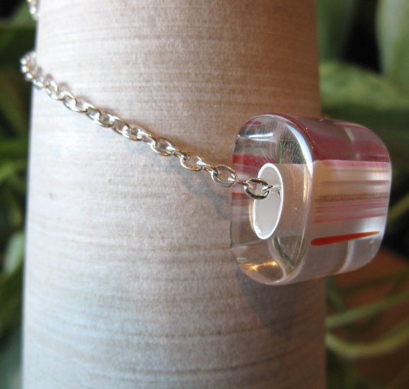 Glass Pendant Necklace