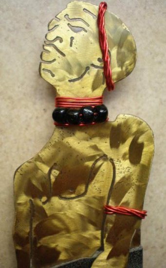 #P003 - Zulu Warrior Pin