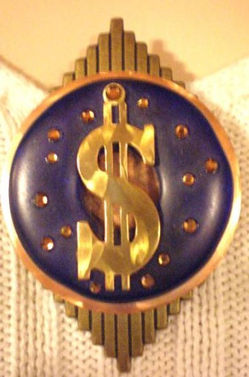 #P030 - Dollar Sign Pin