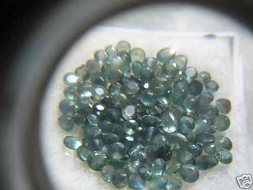 NATURAL ALEXANDRITE,5CTWLOT-12PCS-,GREENTORED