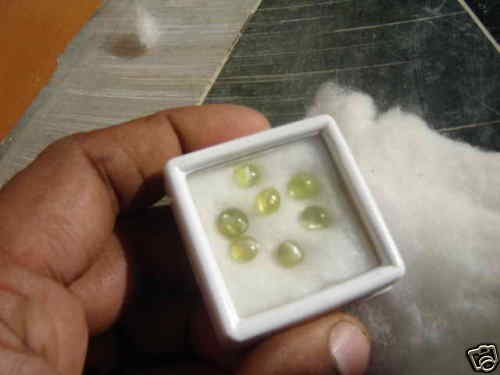 NATURAL -ALEX-CHRYSOBERYLCATSEYE,4CTW-7PCS,TRANS-PCS