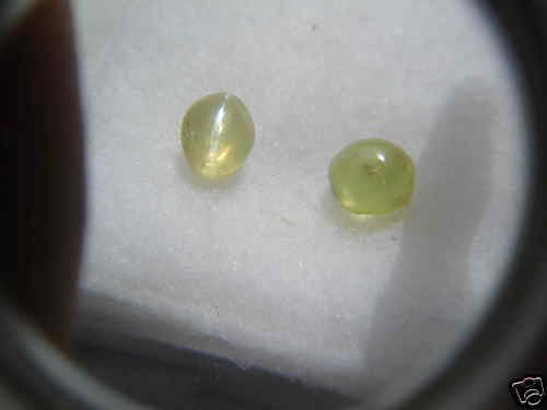 NATURAL -ALEX-CHRYSOBERYLCATSEYE,3CTW-2PCS,TRANS-PCS