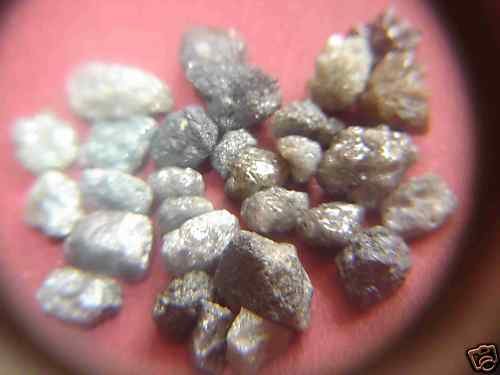 NAT-EARTHMINED DIAMONDROUGHLOT-20CTWLOT-25PCS,LOWDEAL
