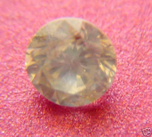 STRONGFIRING-CHAMPANGE DIAMOND,0.92CTWSIZE- -6.2MM-1PCS