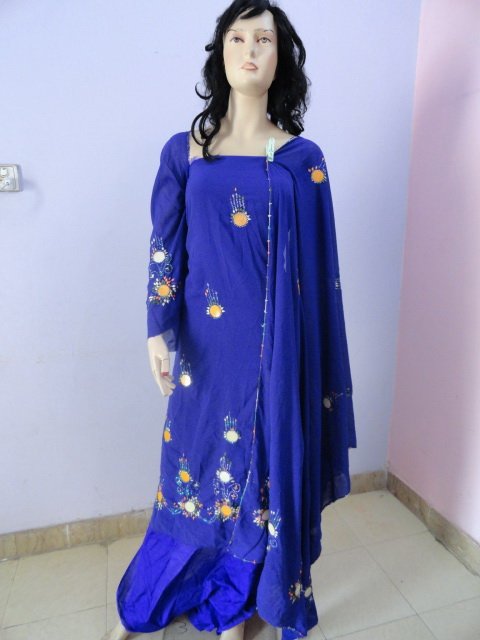 PAKAPPAREL : Unstitched Salwar Shalwar Kameez C10-26-6