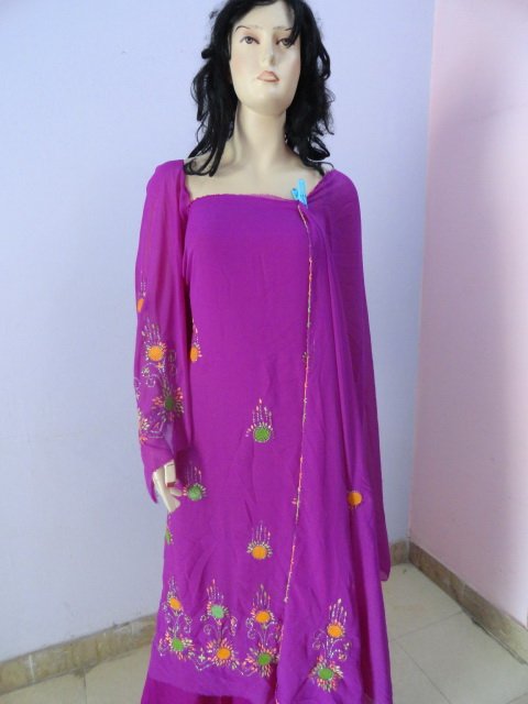 PAKAPPAREL : Unstitched Salwar Shalwar Kameez C10-26-7