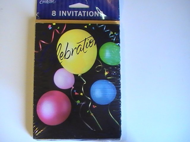 Gibson Celebration Party Invitation Note Cards