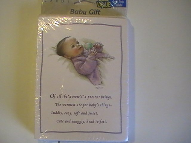 Carlton Cards Cute Thank You For Baby Gift Note Cards