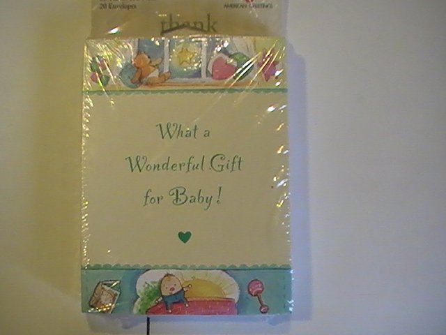 American Greetings Thank You For Baby Gift Note Cards