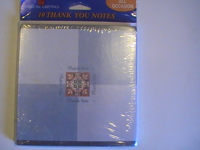 American Greetings Square Thank You Note Cards