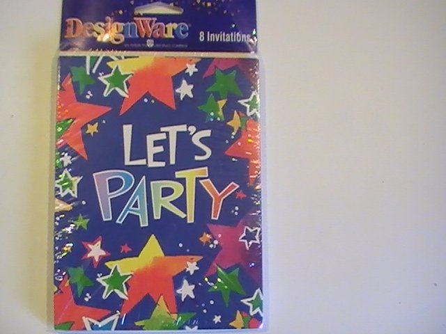American Greetings Let's Party! Invitation Cards