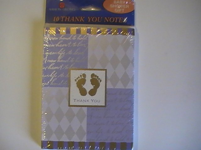 American Greeting Baby Shower Thank You Note Cards