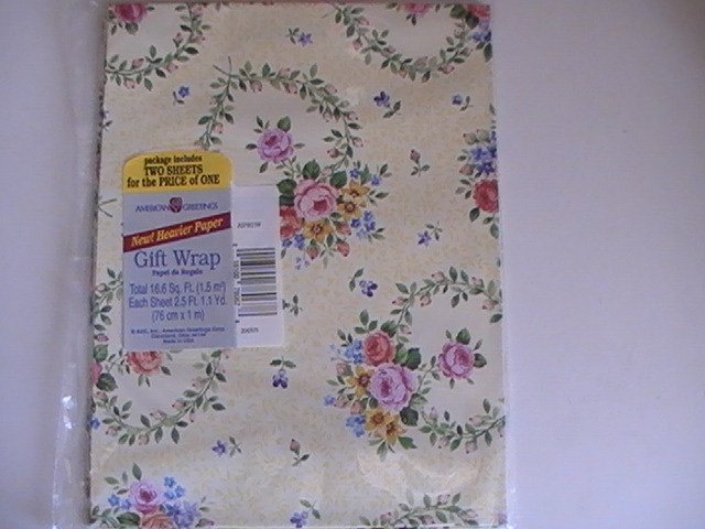 American Greetings Gift Wrapping Paper