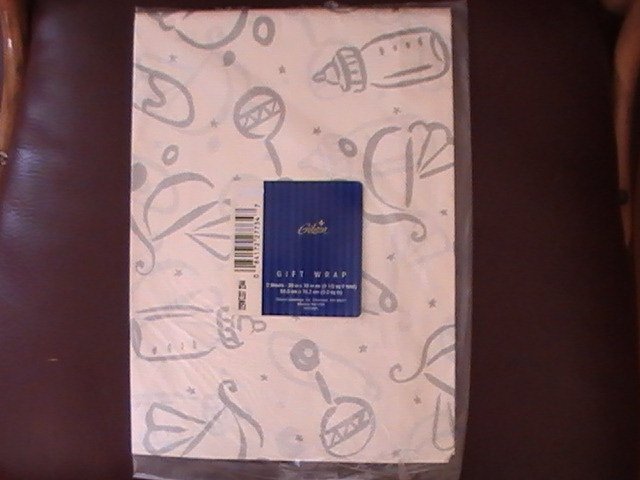 Gibson Cards Baby Gift Wrapping Paper