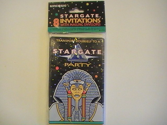 Unique STARGATE Party Invitation Cards