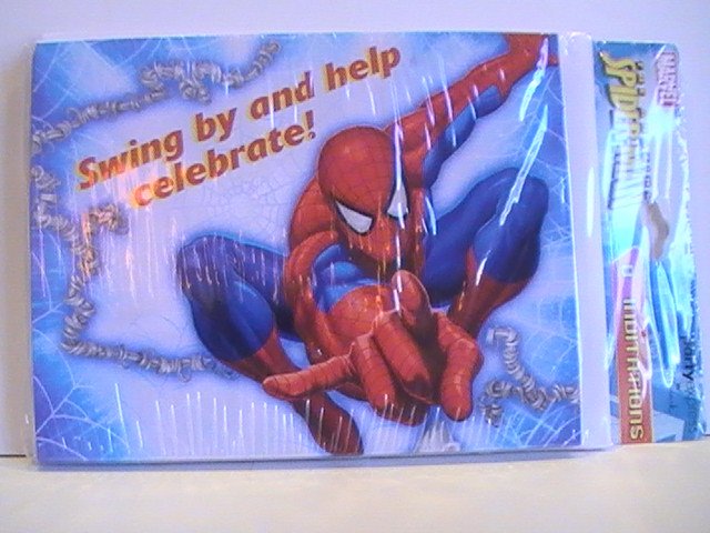Party Express The Amazing Spider-Man Invitation Cards