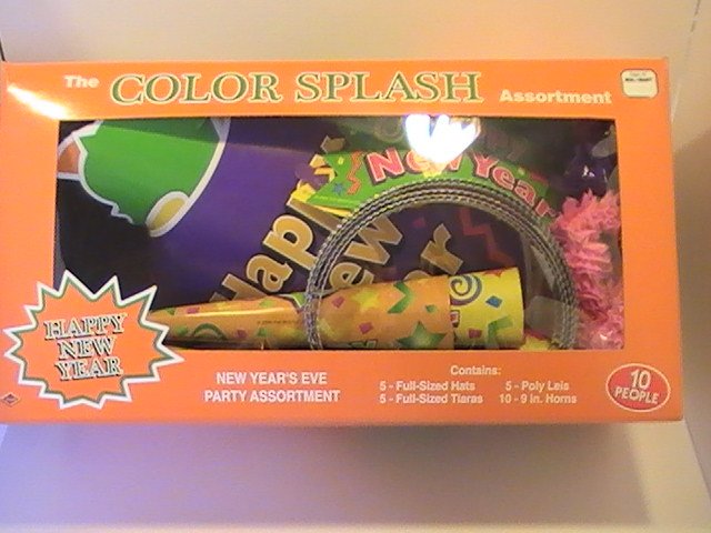 The Color Splash New Year's Eve Party Assortment Kit