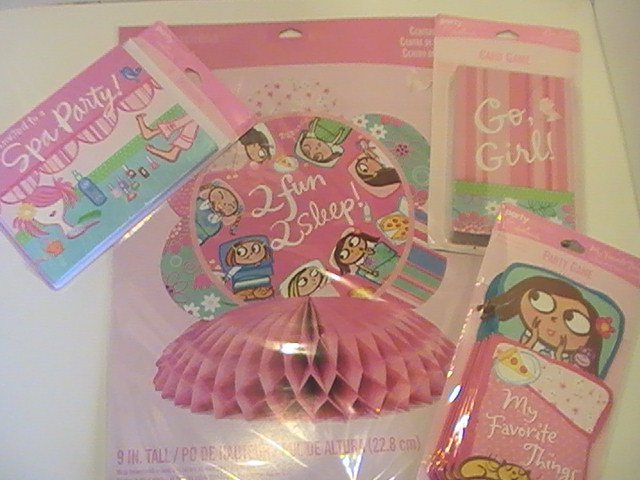 Hallmark Girls Glam Slumber/Spa Party Kit