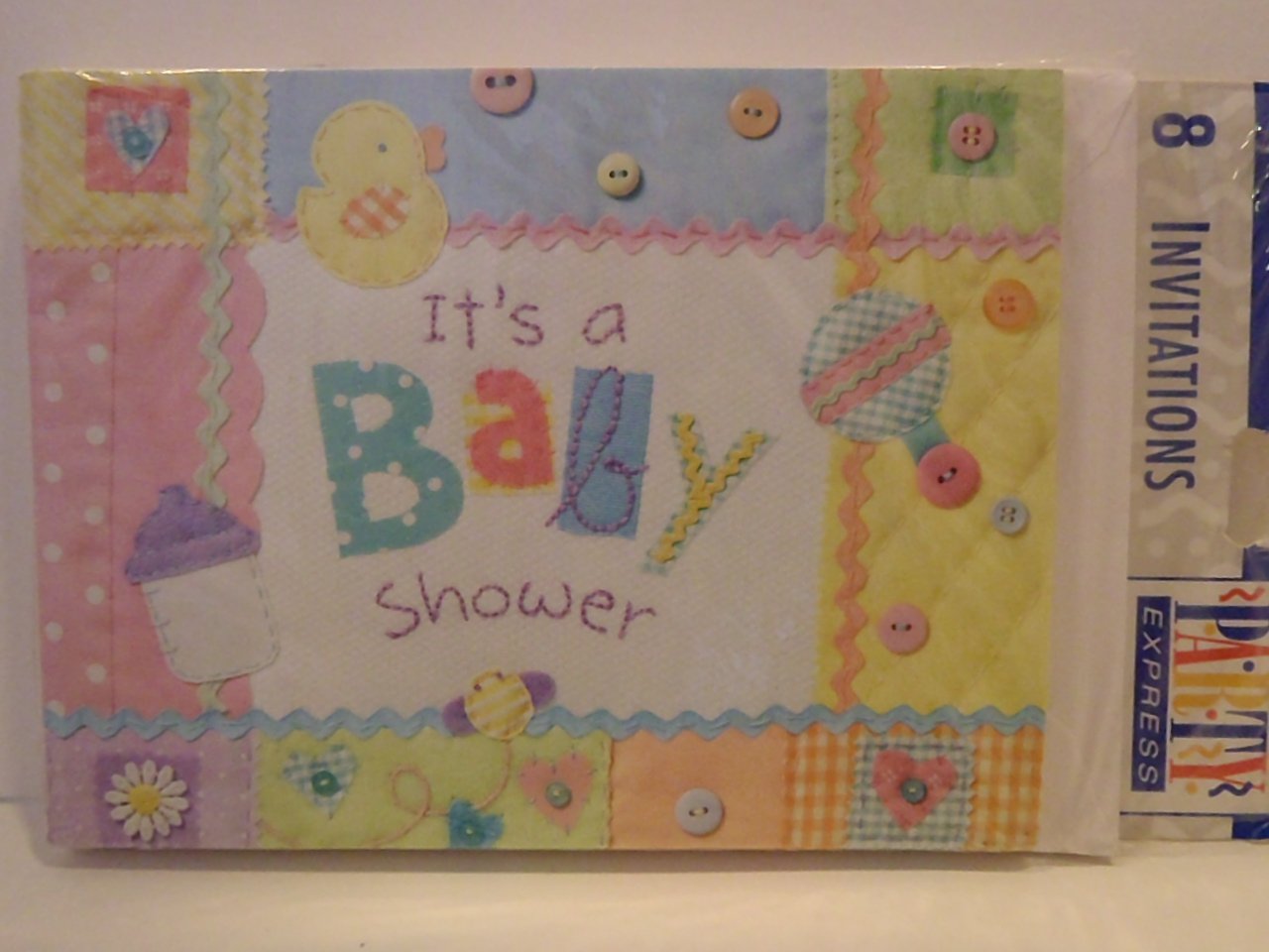 Hallmark "It's a BABY SHOWER" Party Invitation Cards