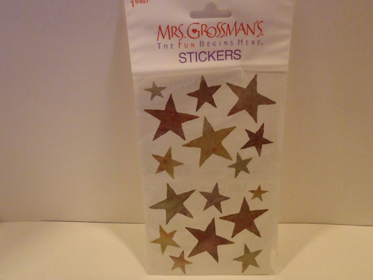 Mrs. Grossman's STARS Scrapbook Stickers