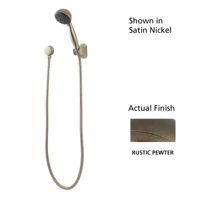 Price Pfister Hand Held Shower Wall Mount Rustic Pewter 16-200E
