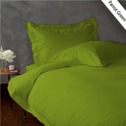 800TC SOLID FULL/QUEEN 3PC SAGE DUVET/DOONA/QUILT COVER SET 100% EGYPTIAN COTTON