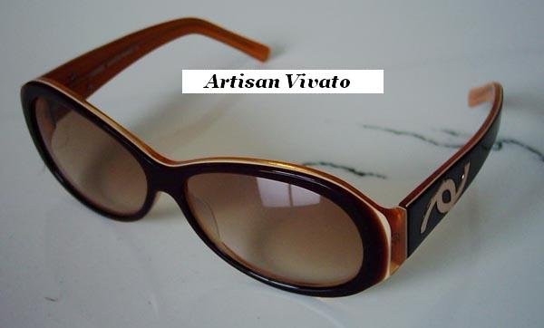 Dark Chocolate and Gold CHUNKY Chanel Sunglasses