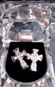 Silver Colored Cross