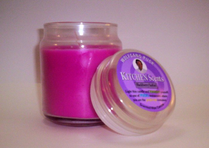 Wolfgang Puck Kitchen Scents Blackberry Sorbet 6-Inch Jar Candle
