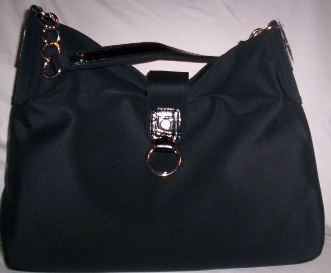 Liz Claiborne Bellvue Hobo Shoulder Bag in Black