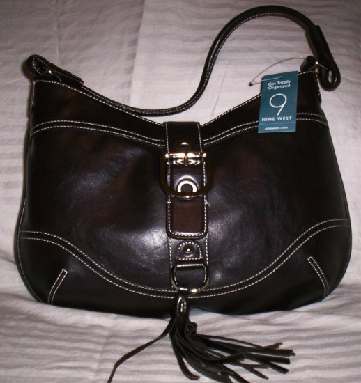 Nine West Tuscon-Nolita Hobo in Black