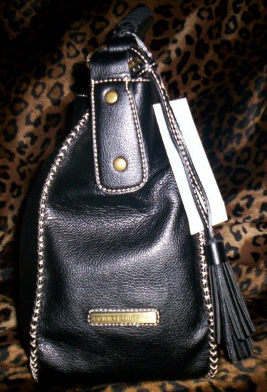Tommy Hilfiger Mystic Large Hobo Handbag in Black