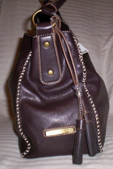 Tommy Hilfiger Mystic Large Hobo Handbag in Brown