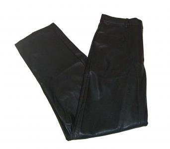 Wrangler Classic Blues Black Faux Leather Pants Womens Size 4 New with Tags