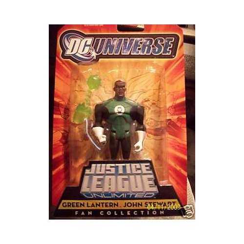DC Universe Justice League Unlimited Fan Collection Action Figure Green Lantern John Stewart New