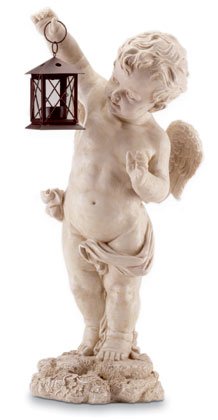 Cherub Garden Lantern