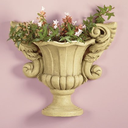 Urn Shaped Wall Planter