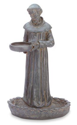 St.Francis Bird Bath Feeder
