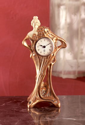 Art Nouveau Style Clock.